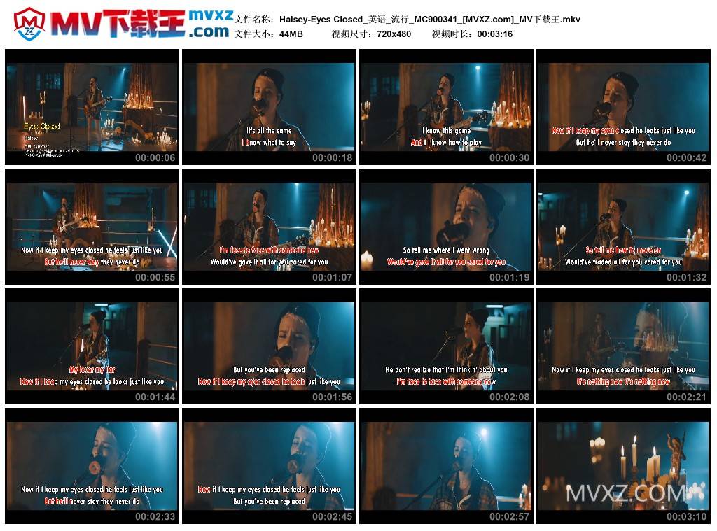 Halsey-Eyes Closed_英语_流行_MC900341